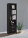 Lewes 4-shelf Engineered Wood Media Tower Cappuccino