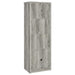 Burke 3-piece 59-inch TV Entertainment Center Grey Driftwood