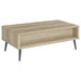 Welsh 3-piece Coffee and End Table Set Distressed Pine