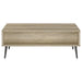 Welsh 3-piece Coffee and End Table Set Distressed Pine