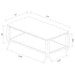 Dixon Wood Entryway Console Table with Shelf Cappuccino