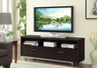 Casey 2-drawer Engineered Wood 60-inch TV Stand Cappuccino
