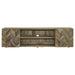 Keese 2-door Wood 70-inch TV Stand Media Console Mango Brown