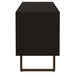 Marsden 2-door Mango Wood 70-inch TV Stand Charcoal Black
