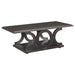 Shelly 2-piece Coffee and End Table Set Cappuccino