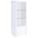 Jude 3-piece 71-inch TV Entertainment Center White High Gloss