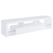 Jude 2-drawer Engineered Wood 71-inch TV Stand High Gloss White