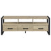 James 3-drawer Engineered Wood 60-inch TV Stand Distressed Pine