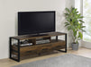 James 3-drawer Engineered Wood 60-inch TV Stand Dark Pine