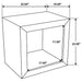 Benton 3-piece Solid Mango Coffee and End Table Set Natural