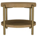 Arini 3-piece Round Coffee and End Table Set Sand Wash
