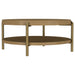Arini 3-piece Round Coffee and End Table Set Sand Wash