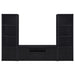 Winfield 60-inch 2-door TV Stand Media Console Black