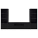 Winfield 78-inch 2-door TV Stand Media Console Black