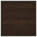 Fulton 30-inch Square Mango Wood Coffee Table Dark Brown