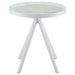Briggs 3-piece Round Coffee and End Table Set White