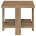 Dawn 3-piece Round Coffee and End Table Set Mango Brown