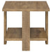 Dawn 3-piece Round Coffee and End Table Set Mango Brown