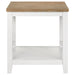 Hollis 3-piece Square Coffee and End Table Set White
