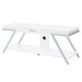 Marcia 1-drawer Wood 60-inch TV Stand White High Gloss