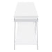 Marcia 1-drawer Wood 60-inch TV Stand White High Gloss