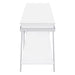 Marcia 1-drawer Wood 60-inch TV Stand White High Gloss