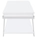 Marcia 3-piece Coffee and End Table Set White High Gloss