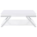 Marcia Rectangular Lift Top Coffee Table White High Gloss