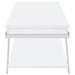 Marcia Rectangular Lift Top Coffee Table White High Gloss