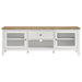 Hollis 3-piece 67-inch TV Stand Entertainment Center White