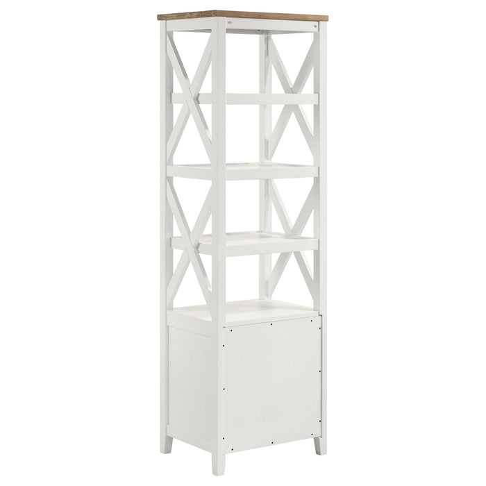 Hollis 3-piece 67-inch TV Stand Entertainment Center White