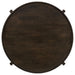 Cota 3-piece Solid Wood Coffee and End Table Set Dark Brown