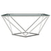 Brittania 2-piece Square Coffee and End Table Set Nickel