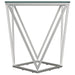 Brittania 3-piece Square Coffee and End Table Set Nickel