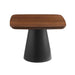 Eason 2-piece Coffee Table Set Walnut and Black