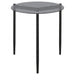 Rosalie 2-piece Round Coffee and End Table Set Grey