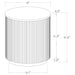 Jason 3-piece Round Marble Coffee and End Table Set White