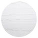 Jason Round Marble Top Coffee Table White and Charcoal