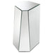 Capella 2-piece Mirrored Coffee and End Table Set Silver