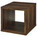 Frisco 2-piece Coffee and End Table Set Dark Pine