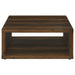 Frisco 2-piece Coffee and End Table Set Dark Pine
