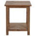Payne 2-piece Coffee and End Table Set Distressed Brown