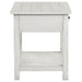 Payne 2-piece Coffee and 1-drawer End Table Set White