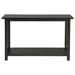 Payne Wood Entryway Sofa Console Table Java