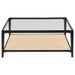 Amherst 2-piece Coffee and End Table Set Black