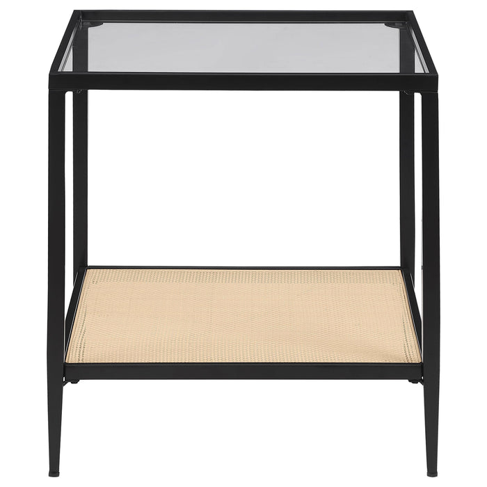 Amherst 2-piece Coffee and End Table Set Black