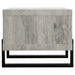 Dinard Engineered Wood Coffee Table Grey Driftwood