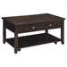 Bradford 2-piece Lift Top Coffee and End Table Set Walnut