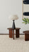 Dale Round Solid Mango Wood Side End Table Brown