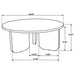 Dale 3-piece Solid Wood Coffee and End Table Set Brown